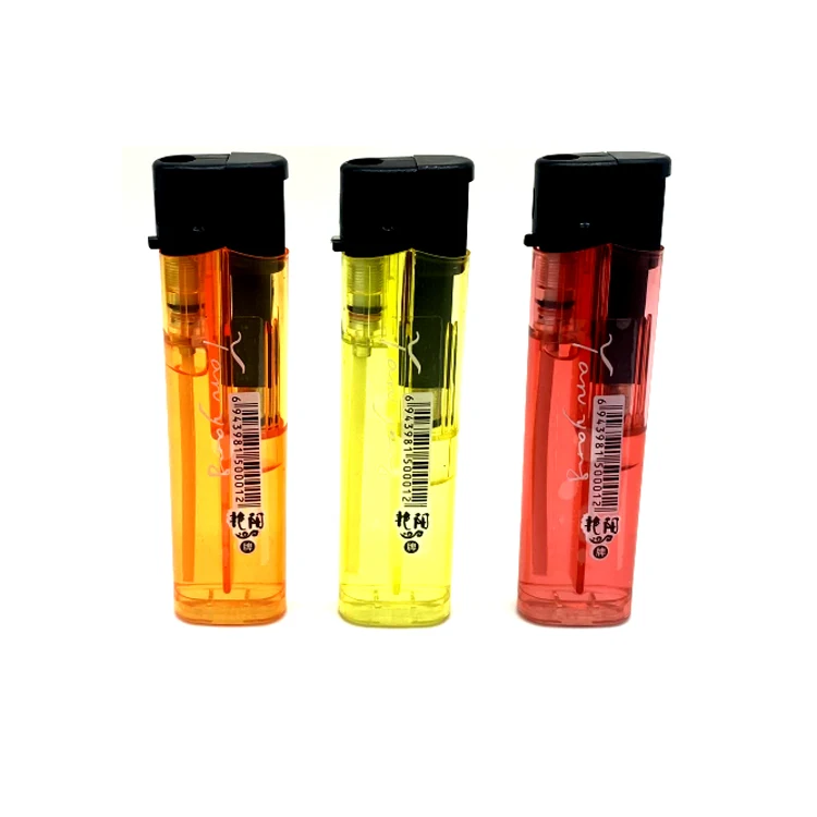8.0cm Slim Electric Lighter Briquet Encendedor Lighter Cover Cheap Butane Gas Lighter