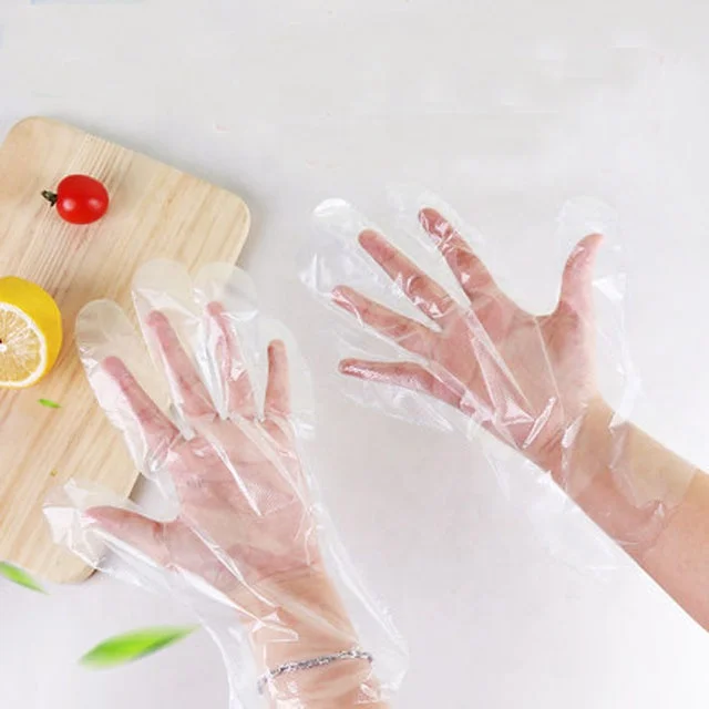 China Factory Disposable Plastic Gloves Manufacture PE Glove For Food Handing