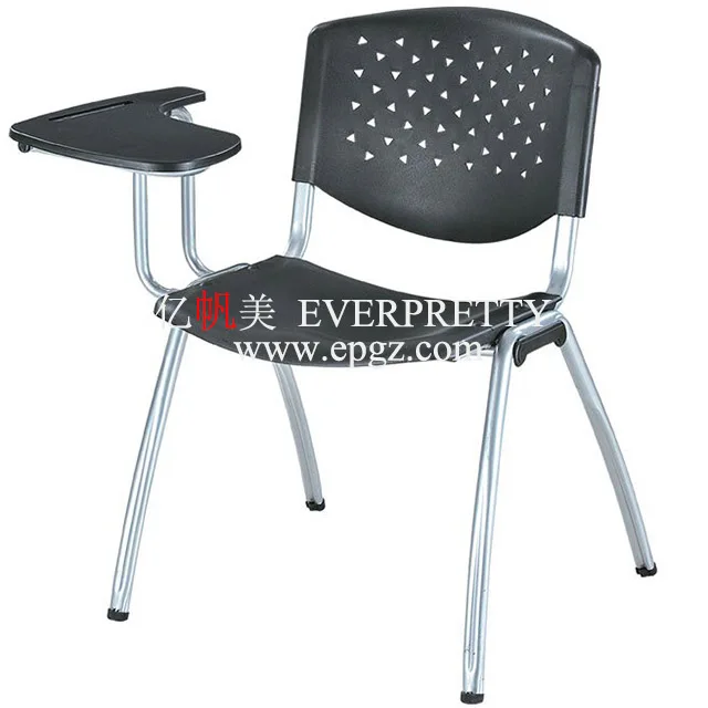 High Quality Folding Chair with Tablet Student Chair with Writing pad Chair and Desk Attached