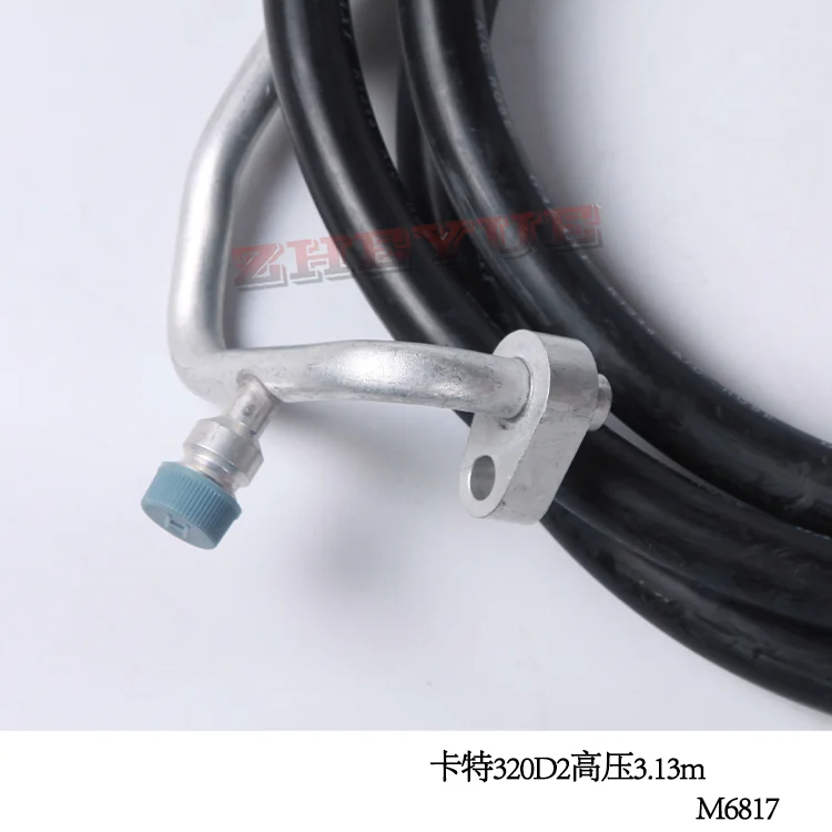 6817 Excavator A/C air Conditioning Pipeline for Caterpillar E320D2 High Pressure (from Compressor to Heat Dissipation Network)
