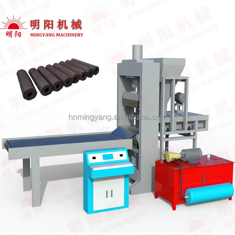 Cube Shape Smoking Shisha Charcoal Making Machinery Hookah Charcoal Coal Making Machine