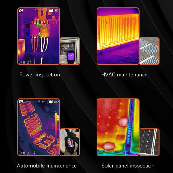 Thermal Imager -15~550 Industrial Thermal Imaging Camera Handheld Infrared Camera Thermal