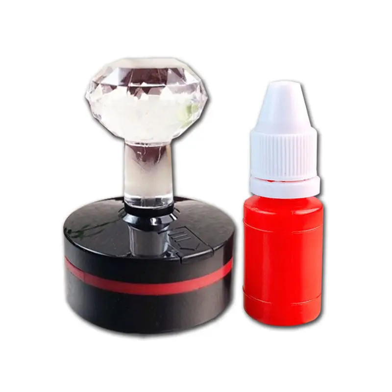 Черные синие красные чернила для самостоятельного заполнения штампов и прокладок