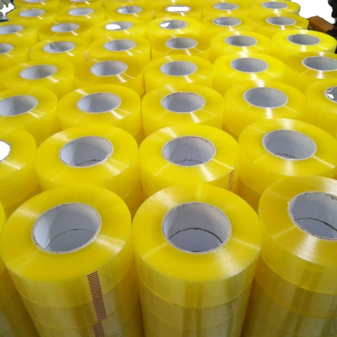 BOPP Waterproof Packing Box Sealing Adhesive Tape Plastic Standard Dispenser Packing Tape with Custom Logo