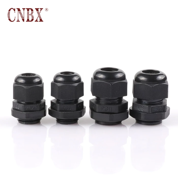 CNBX hot selling high quality plastic nylon pg marine cable gland