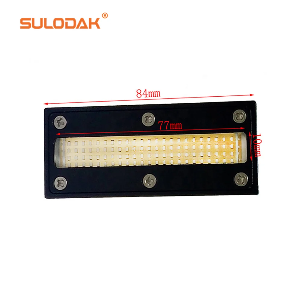 365-405nm Uv Led Lamp High Power Water Cooling Curing Light Ink Dry Lamp For XP600 XP800 Uv Flatbed Inkjet Printing  Glue Paint