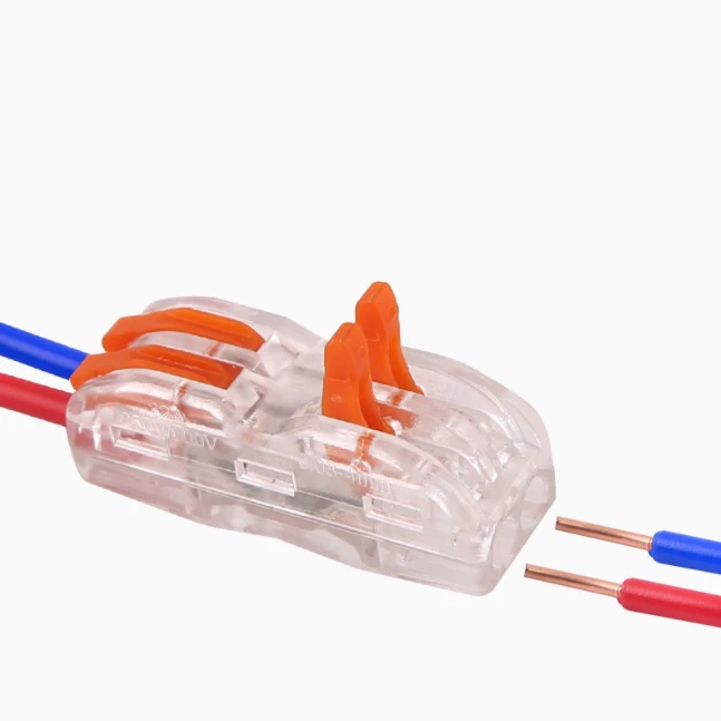 2 wire connector Quick connector two in two out