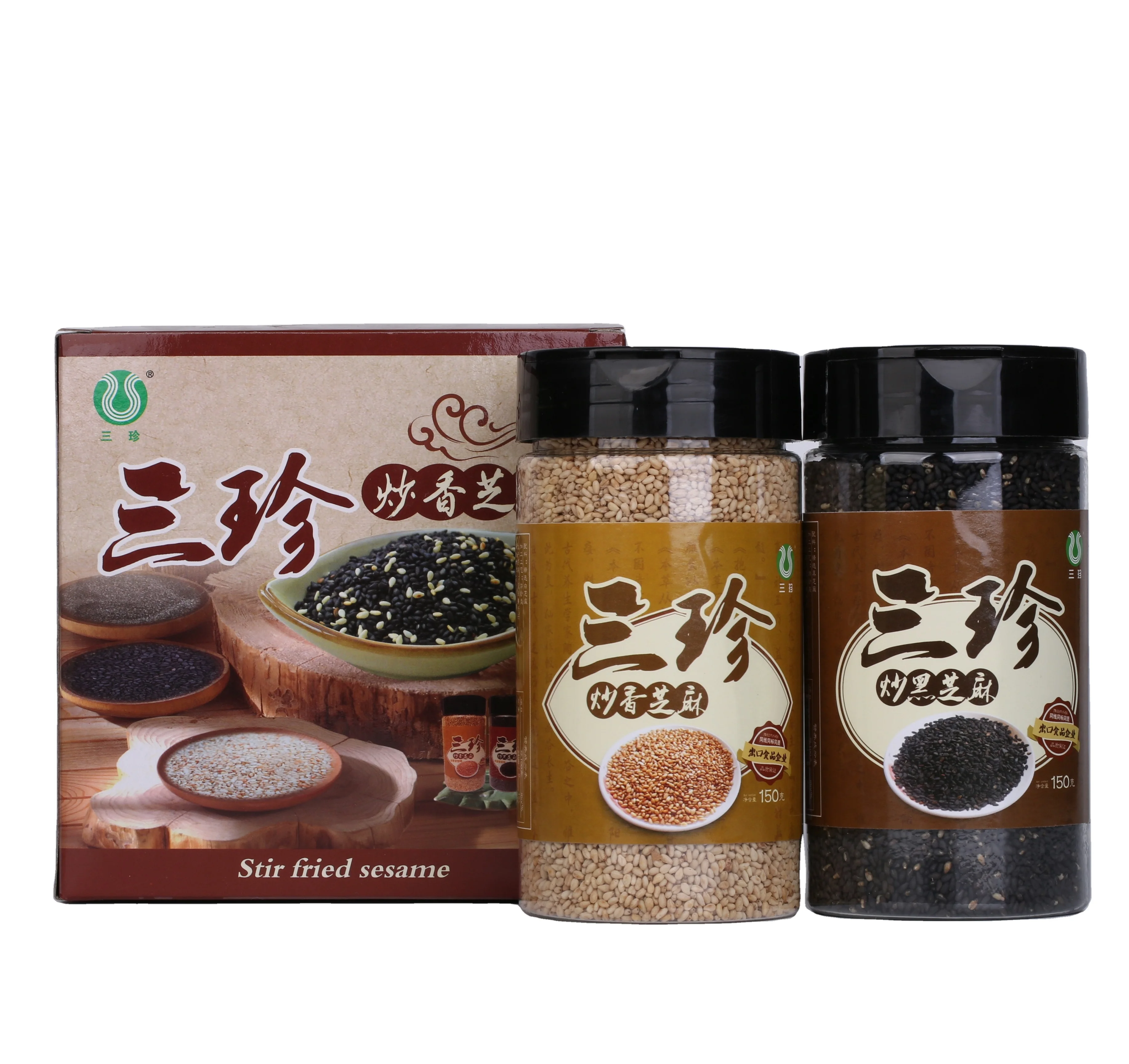 5KGS-20KGS/Bag Roasted Sesame Seeds Natural White and Black Sesame