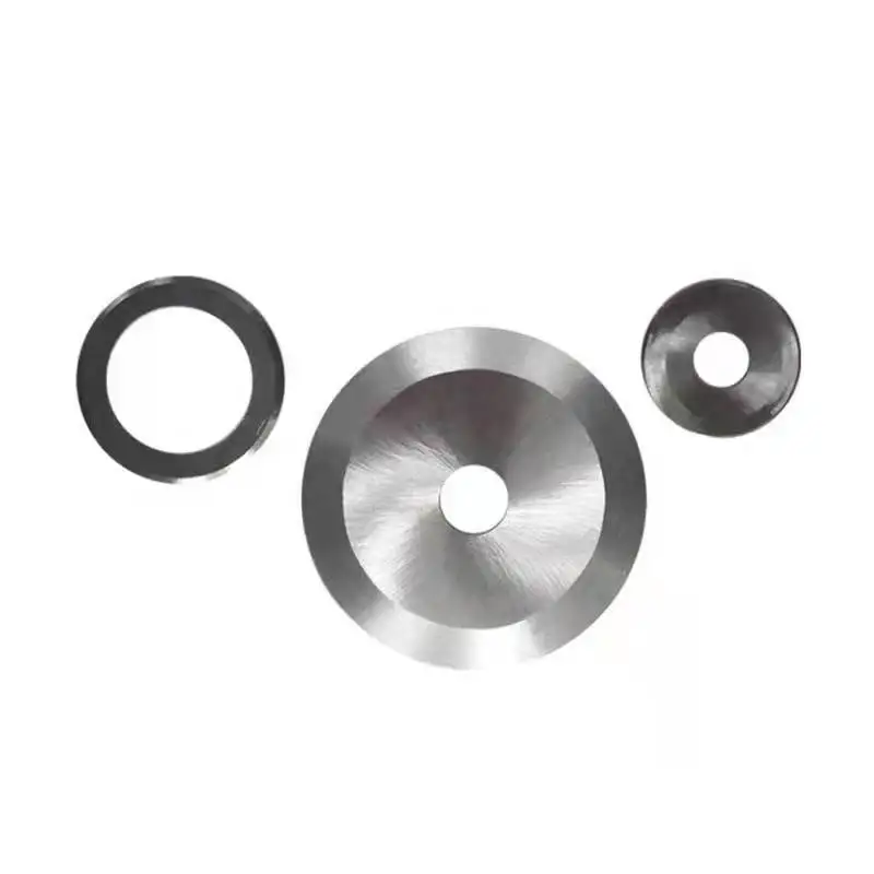 30 Inchis Skd 11 Round Roller Cutting Blade Tungsten Carbide Material Cloth Round Blade slitting knife