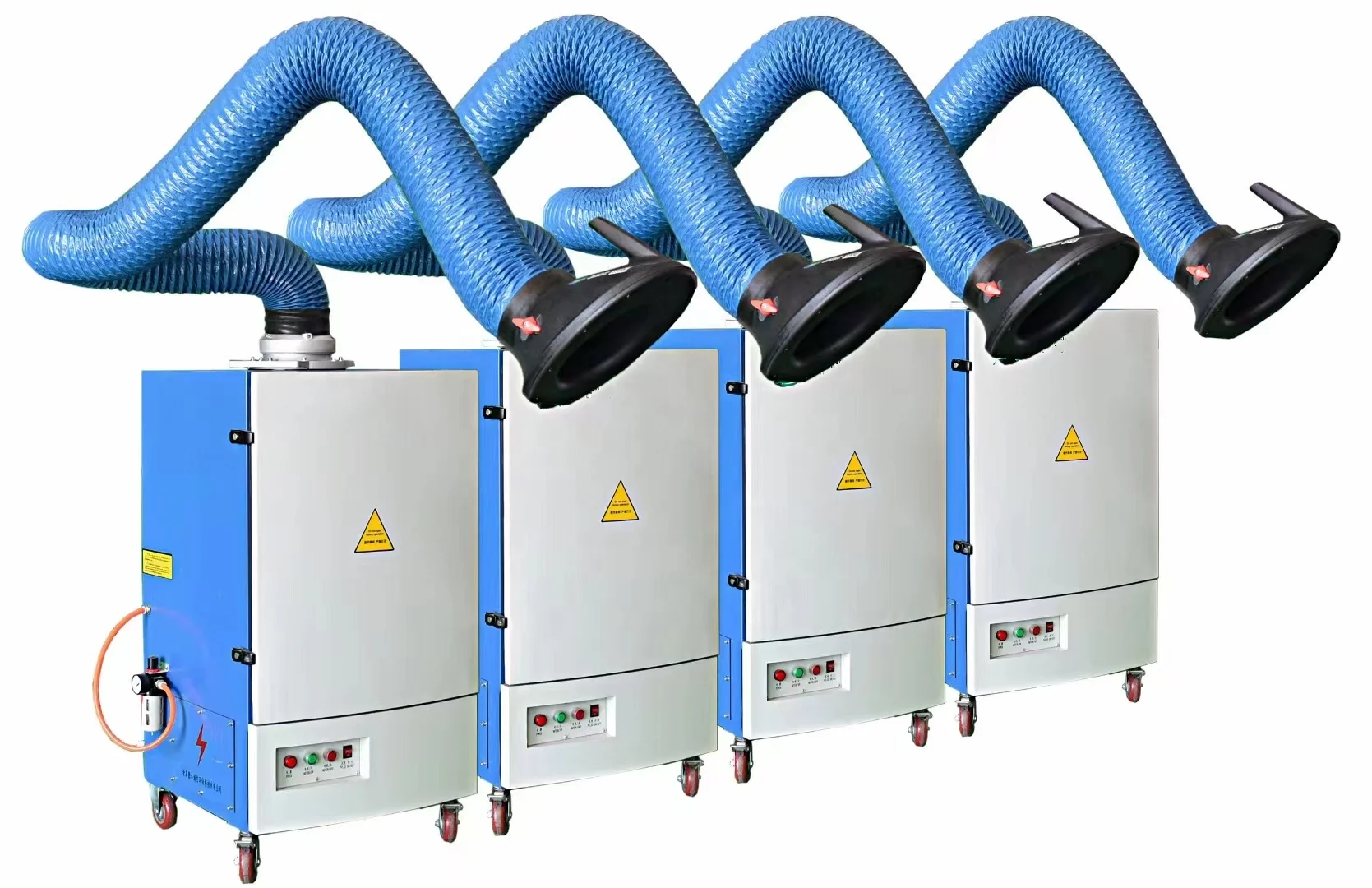 Factory Mobile Fume Extractor Self Cleaning System welding dust collector