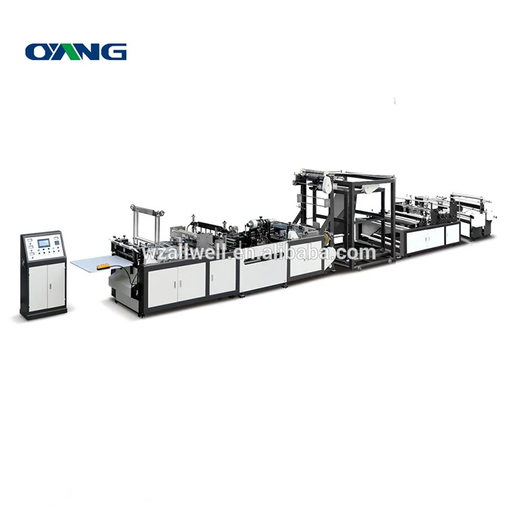 
High Quality Ultrasonic Fully Automatic Non Woven Fabric T Shirt Shopping Recycle Bag Making Machine 