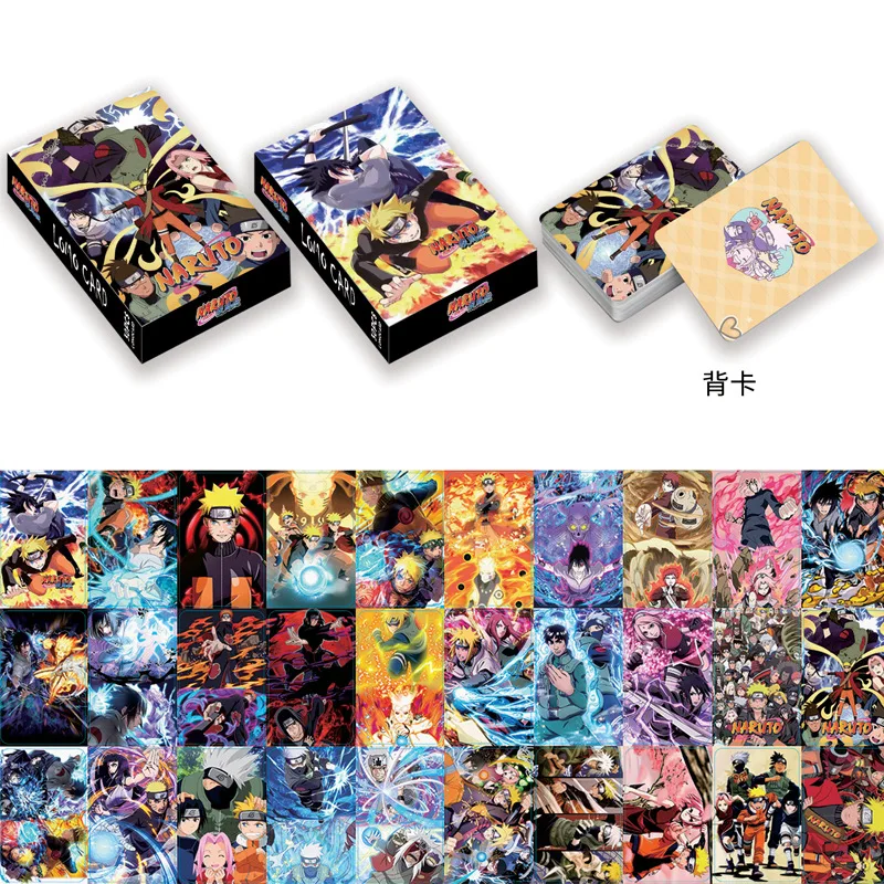 High Quality Game Play Poker Cards Classical Cartoon Custom Printing LOMO Paper Cartoon Anime Kakashi Wholesale Playing Cards