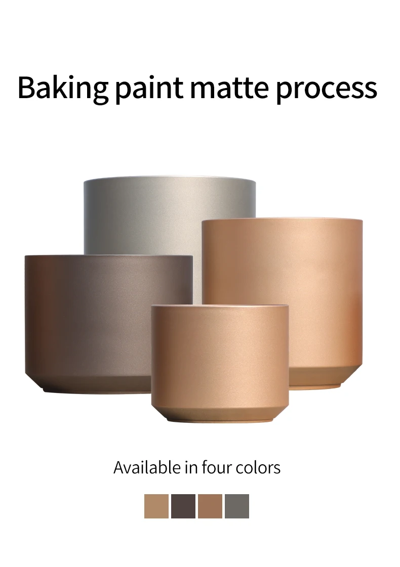 Home & Garden Multi-Color Bulk Sale Cheap Different Sizes Round Cylinder Plastic Flower Plant Pot Planter 1 to 20 Inch