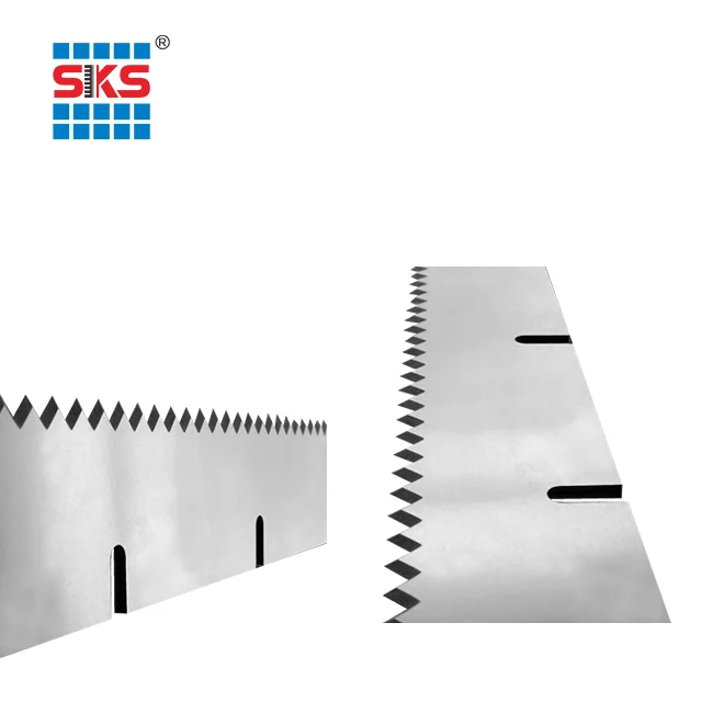 Custom industrial Packaging Machine Knives Machine Serrated Knives Sealing Machine Blade