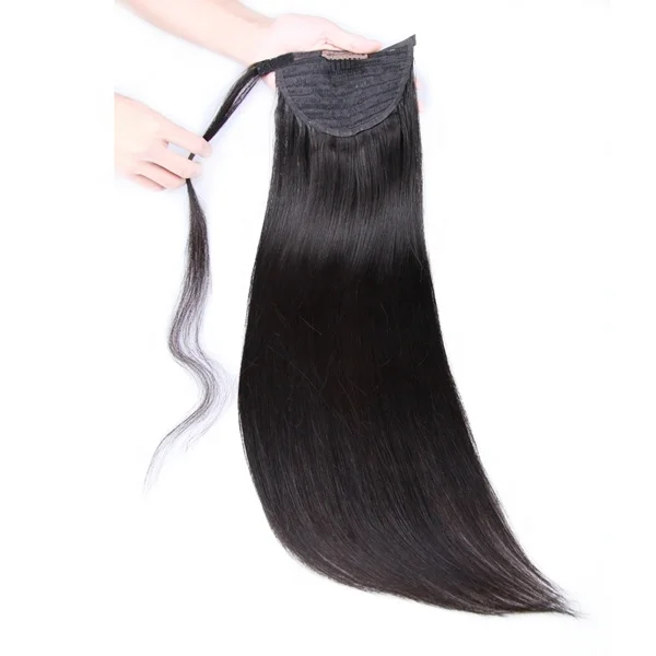 
New Arrivals Ponytail Hair Extensions Peruvian Hair Bundles 