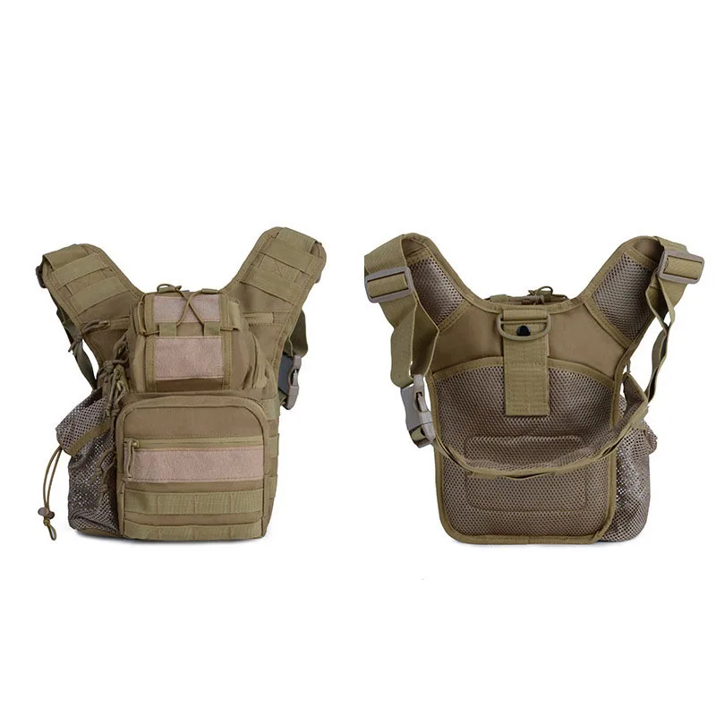 Tactical Waterproof Camera Shoulder Sling Bag Hiking Messenger Sport Chest Bag