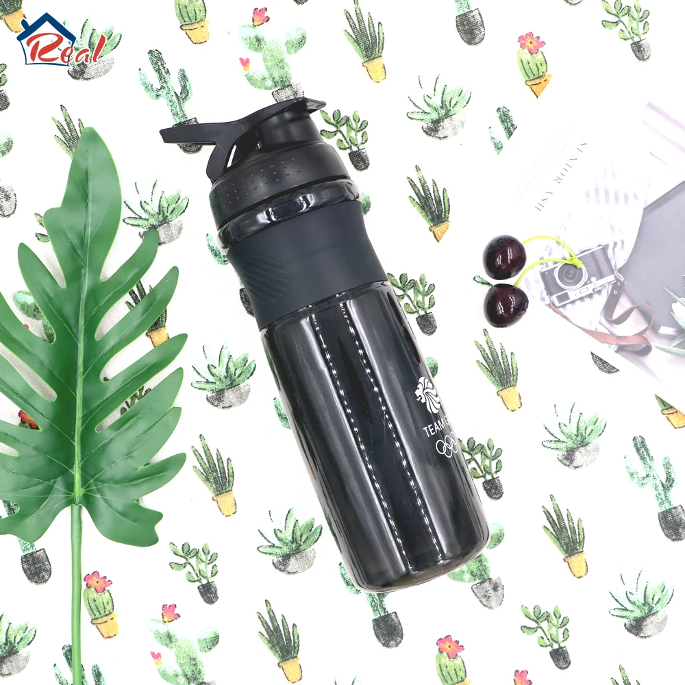 
Real BPA Free Portable 1 litre 1000ml custom logo plastic tritan gym 1l water sports bottle 