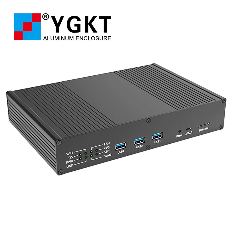 YGK-028 240x45x160 мм/9,45 'x 1,77' x 6,3 '(wxhxl) Автомобильный аудиоусилитель, устройство передачи данных, корпус измерительных инструментов