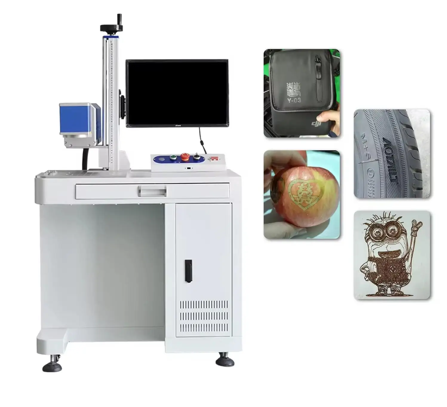 JW Galvo Laser Engraving Machine for Leather Fabric CO2 30W 40W 60W Optimal Laser Marking Solution