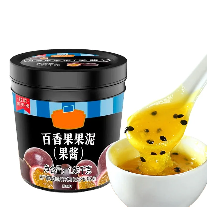 Manufacturers Supply Passion Fruit Jam Milk Tea Shop Raw Material Jam