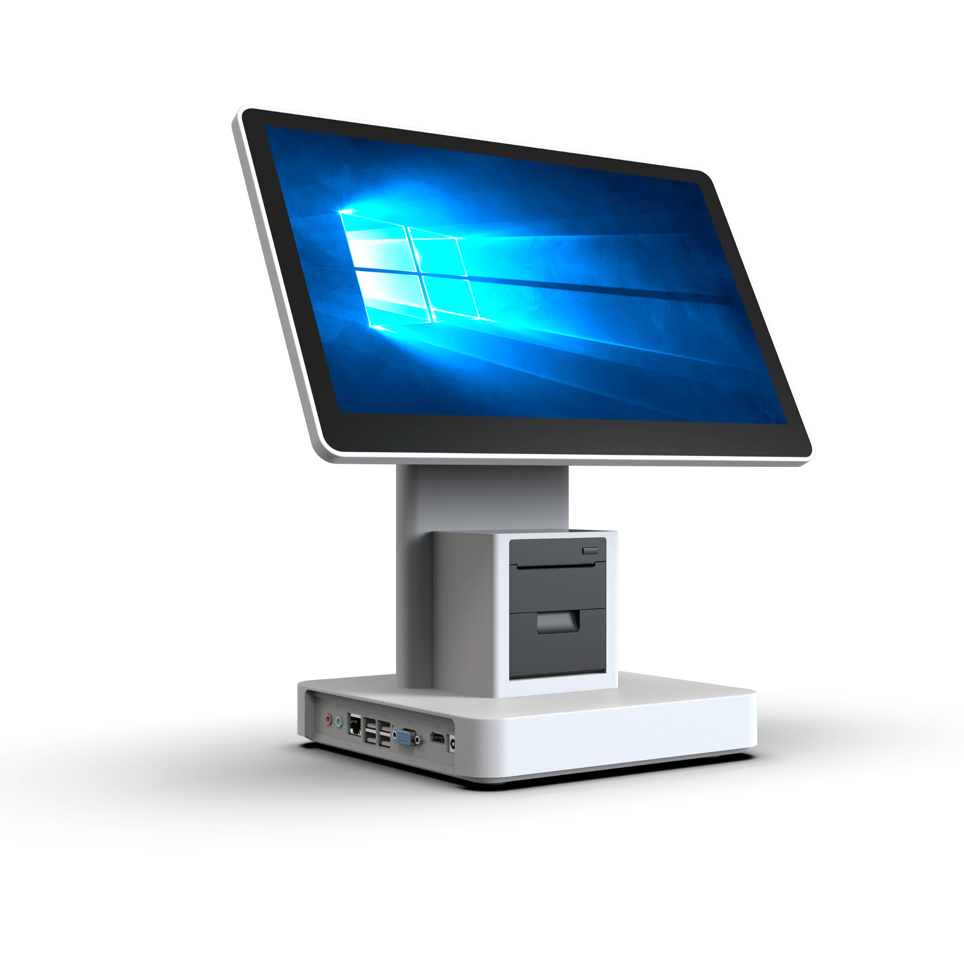 Терминал POS с процессором Intel i3-3110M Windows 7/10 и тепловым чековым принтером-высокоскоростное розничное решение