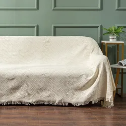 Bohemian Cotton Knitted Thread Sofa Blanket Soft Towel Bed Plaid Vintage Home Decor Tapestry