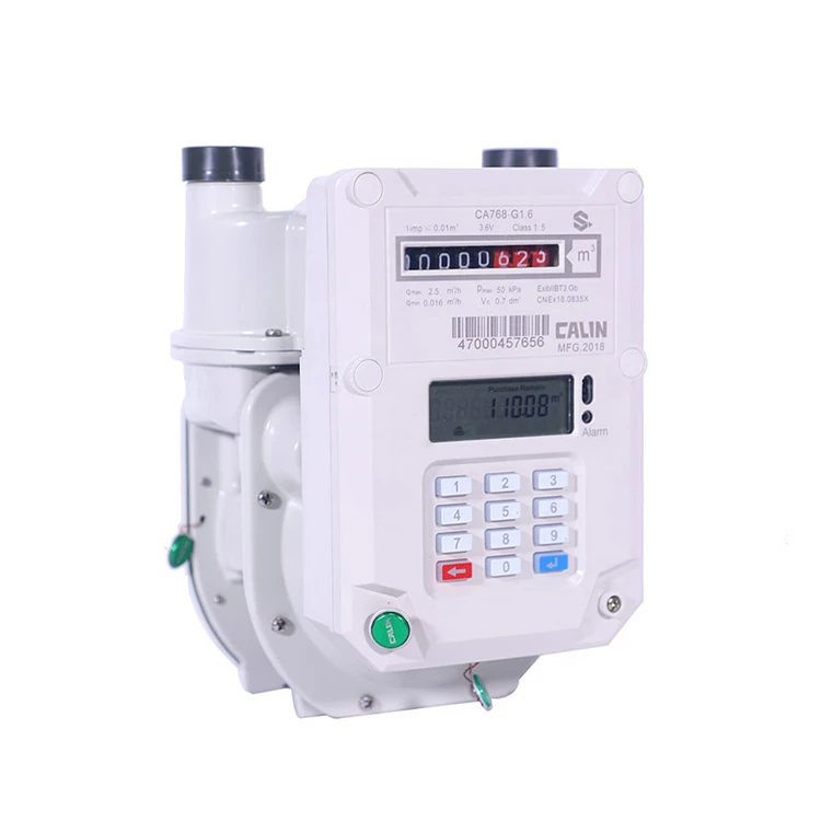 Factory Low Price Keypad Prepaid Gas Meter Token Gas Meter Sts Gas Meter Sts Keypad Prepaid Gas Meter