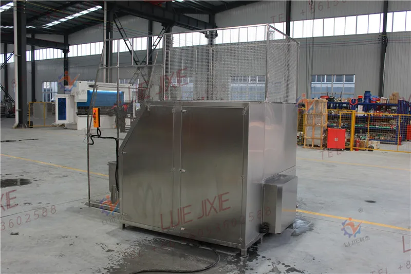 200L meat trolley washer washing machine Hopper car washing machine with steam heating