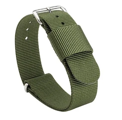 
Nylon Watch Bands NATO Watch Strap Replacement Fabric Ballistic Military 18mm 20mm 22mm 