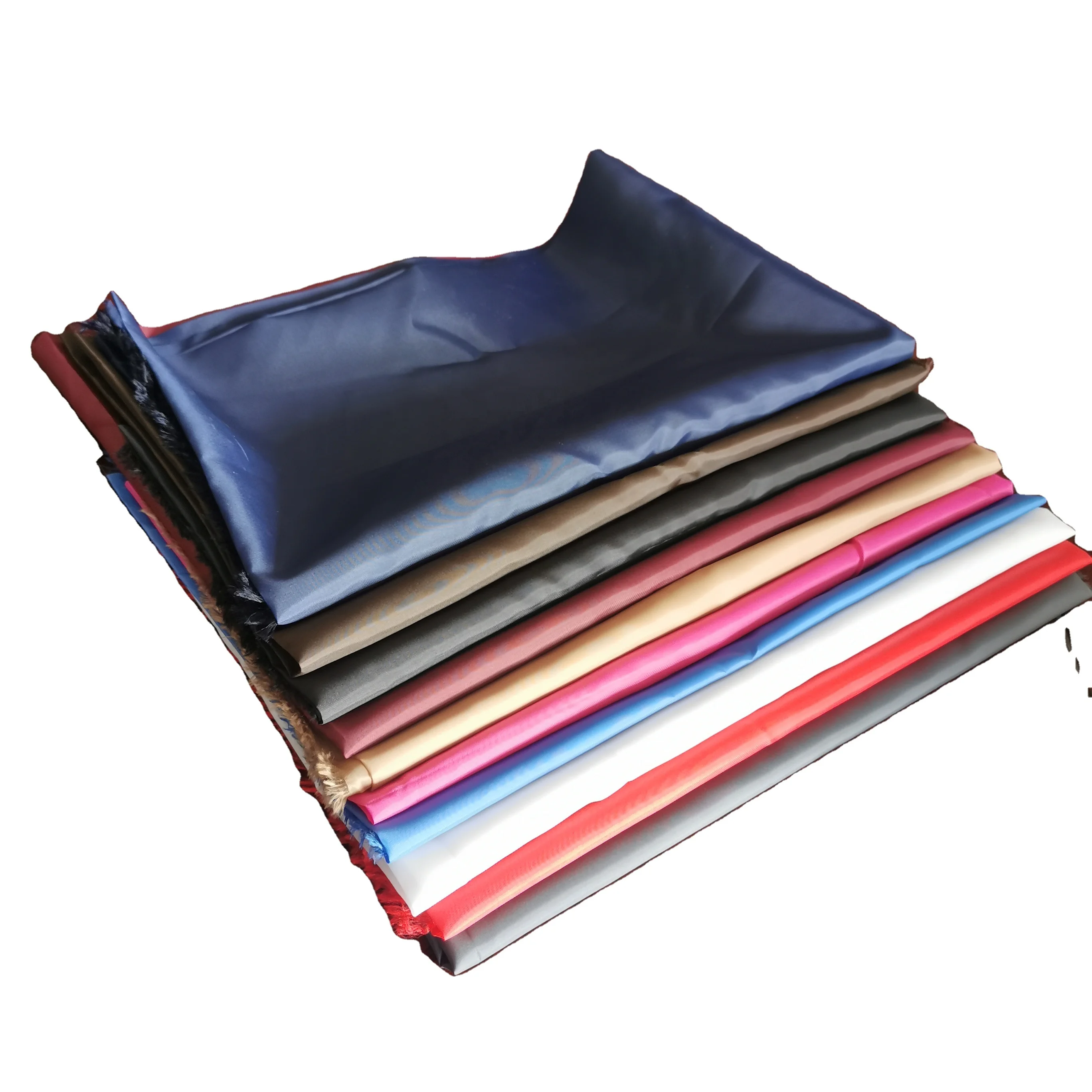 190T Polyester Taffeta Fabric Lining 70g 80g 210T 90g 100g Garment Bag Lining Hot sale products