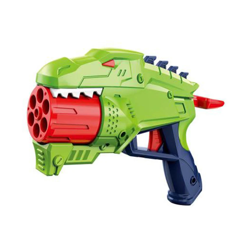 New design Mini Soft Bullet Gun Toys Cartoon Shark Dinosaur Shooting Gun Pistola Airsoft set battle Interactive Game for kids