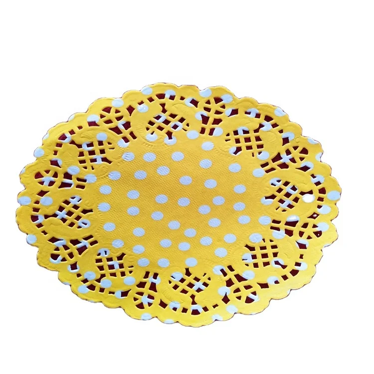 Высококачественная недорогая Экологически чистая кружевная бумага Doily/круглый Дойли/Одноразовая для торта