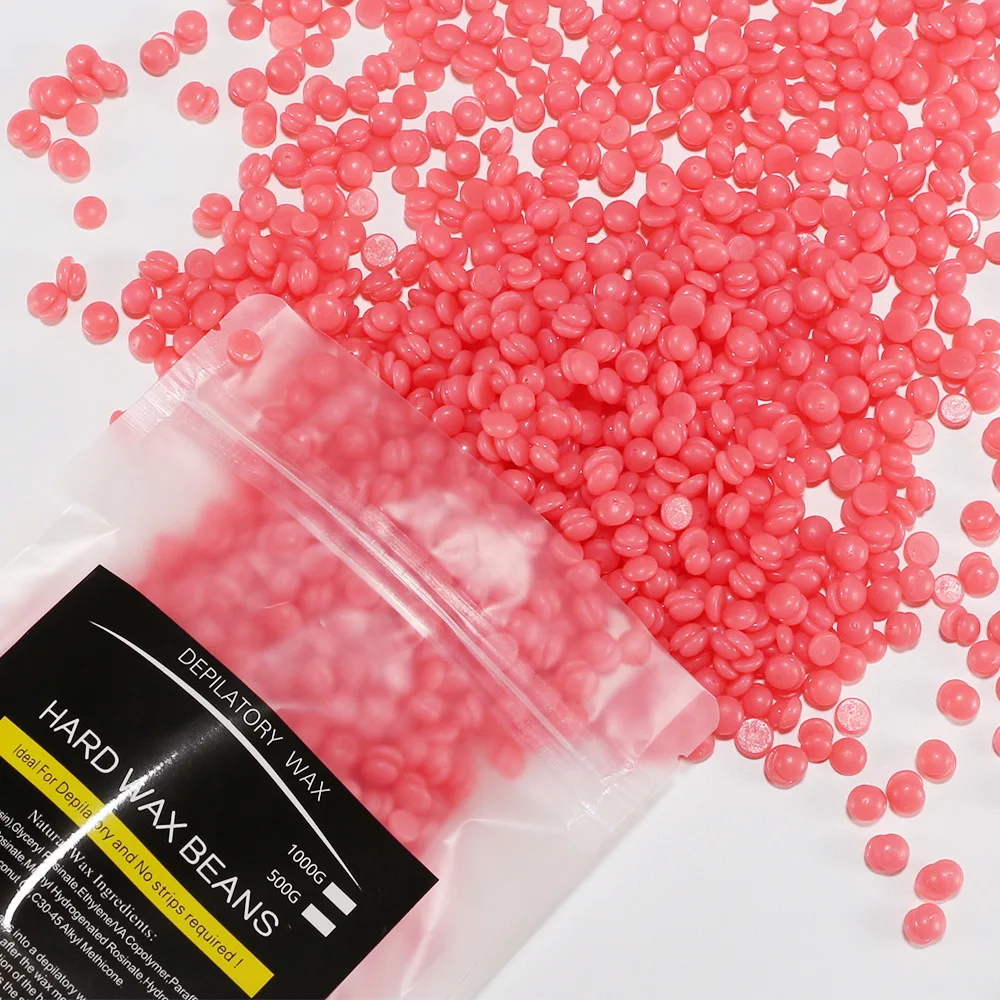 ready stock 500g hard wax beans removal bikini body hair wax beans for depilatory