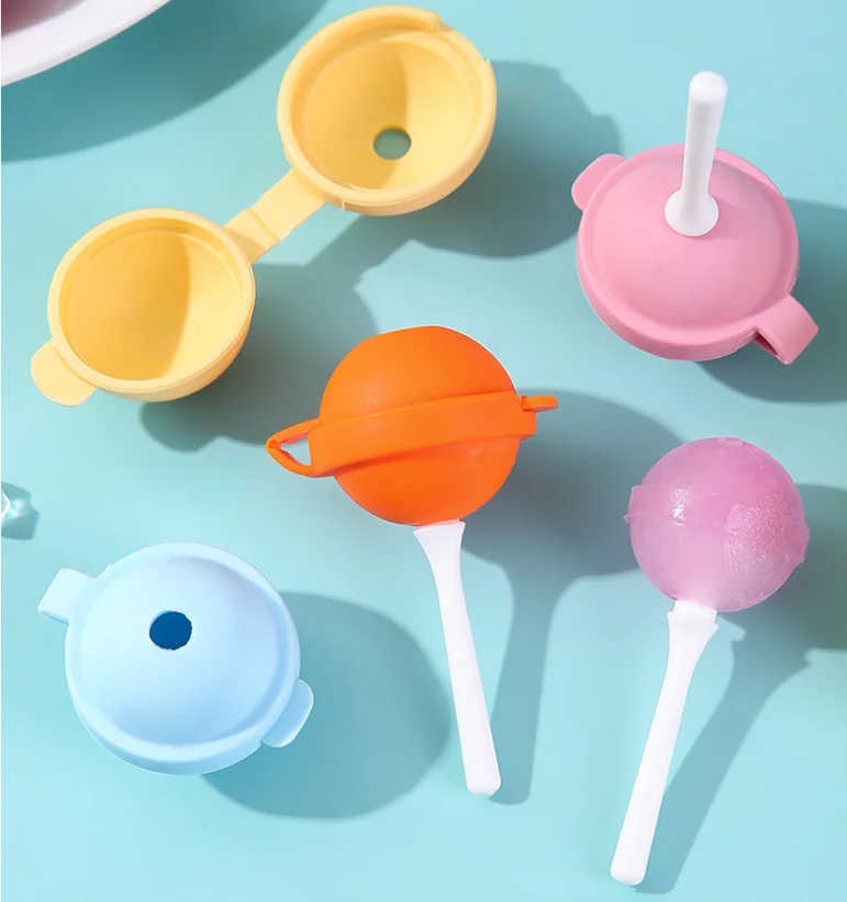 Lollipop Ice Mould Self Made Ice Lattice Model Household Whisky Blending Block Ball Ice Mold