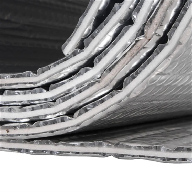 Reflective Aluminium Foil Bubble Wrap Laminated Epe Foam For Building Insulation