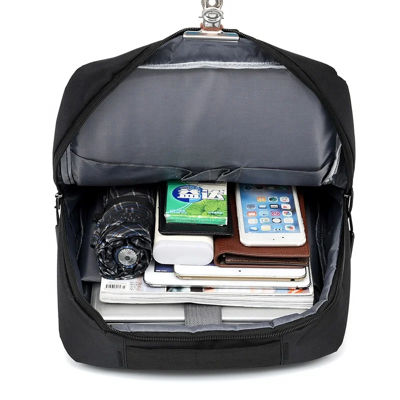 Slim 15.6 Inch Laptop Backpack Water Resistant Notebook Bag with USB Charging Port Business Travel School USB backpacks