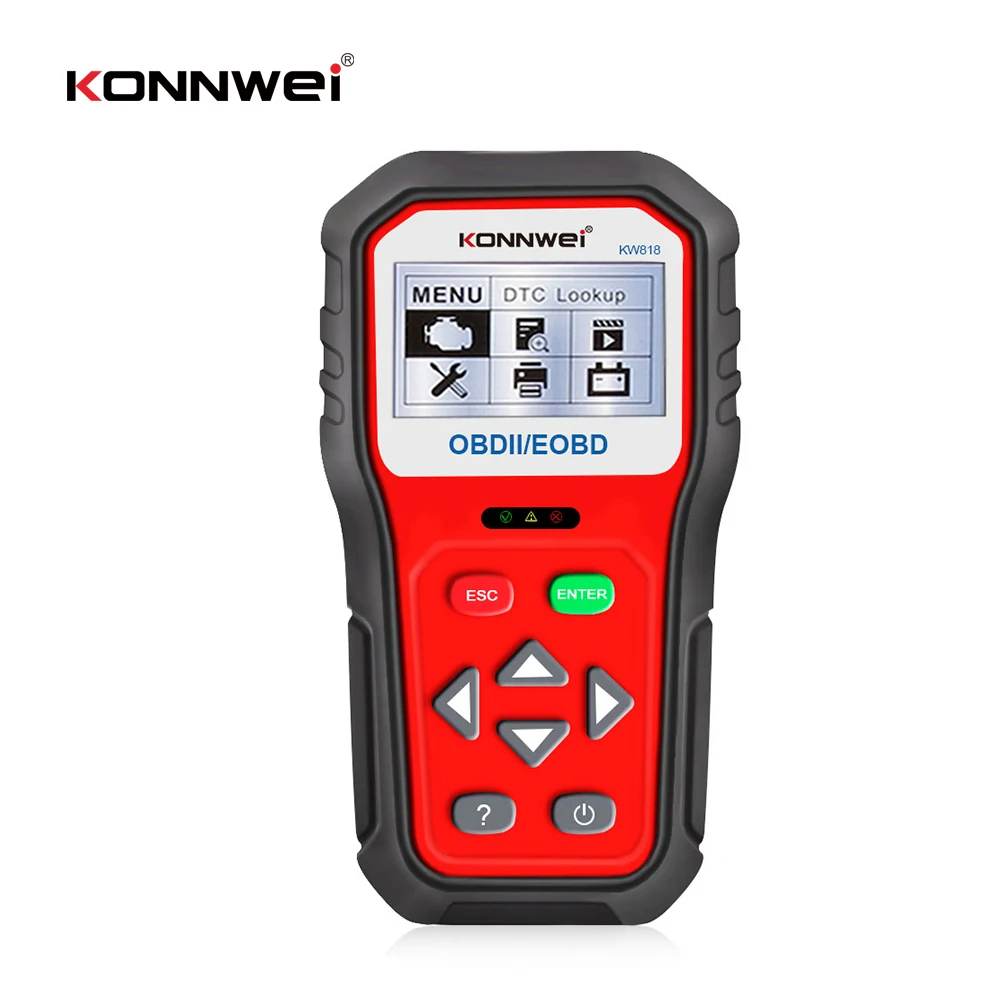 KONNWEI KW860 OBD2 Scanner OBD2 Car Diagnostic Auto Diagnostic Scan Tool Read & Clear Fault Error Codes OBD2 Automotive Scanner