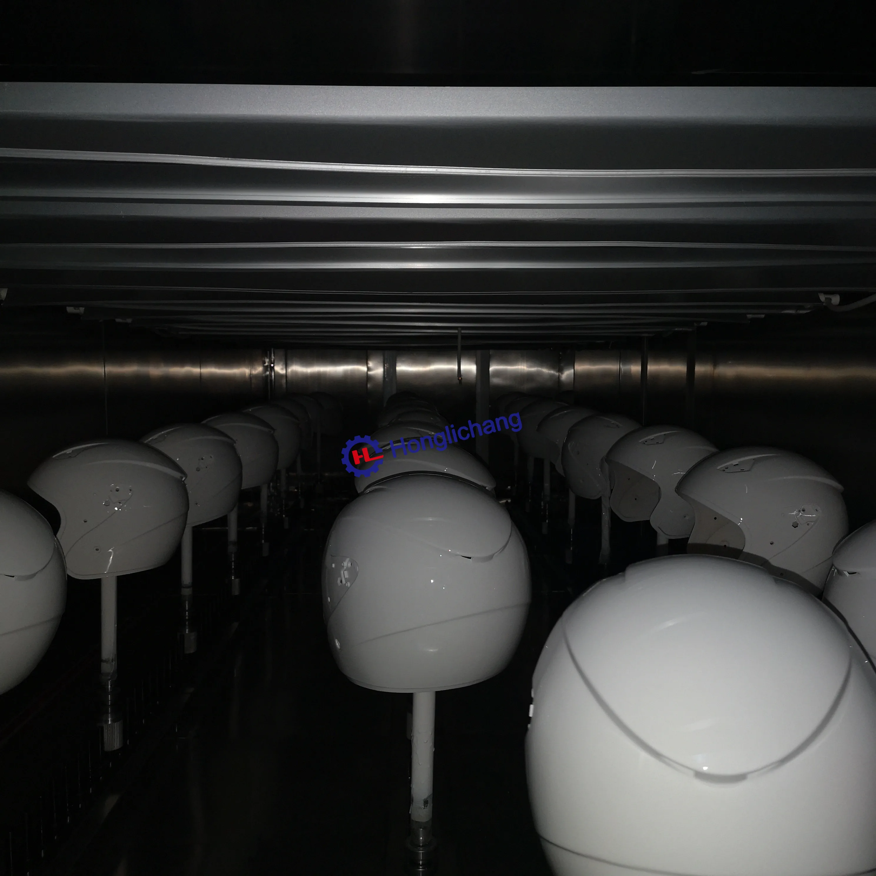 Robotic PU Automatic Helmet Painting Machine with Baking Oven