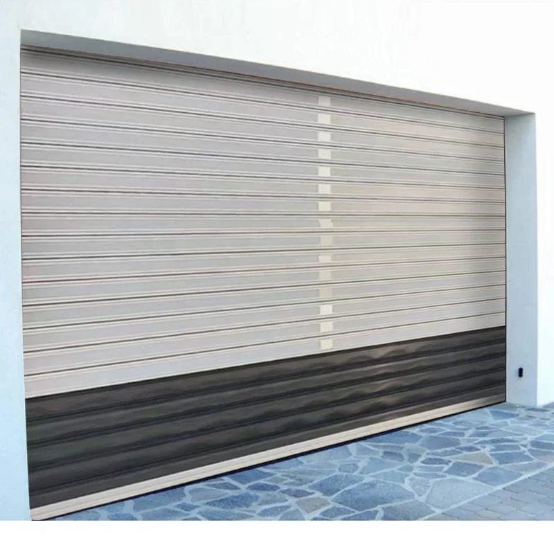 JST Egress manual  push up pull down Aluminum Alloy automatic  Rolling Shutter Door