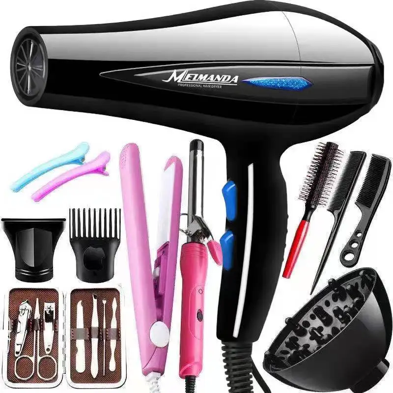 Battery Orbiting Electric Blower Volumizer Style for Adults Hood 1900w 5 in 1 Salon Standing Hair Dryer Air Wrap Hair Styler
