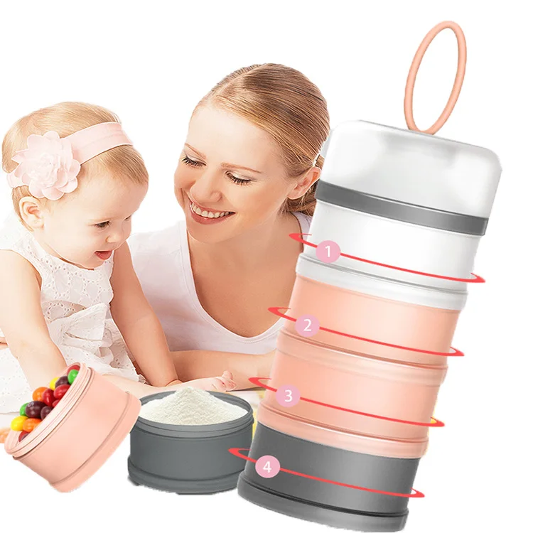 
Baby milk powder box manufacturers wholesale 2019 new plastic sealed container set with lid baby food storage 