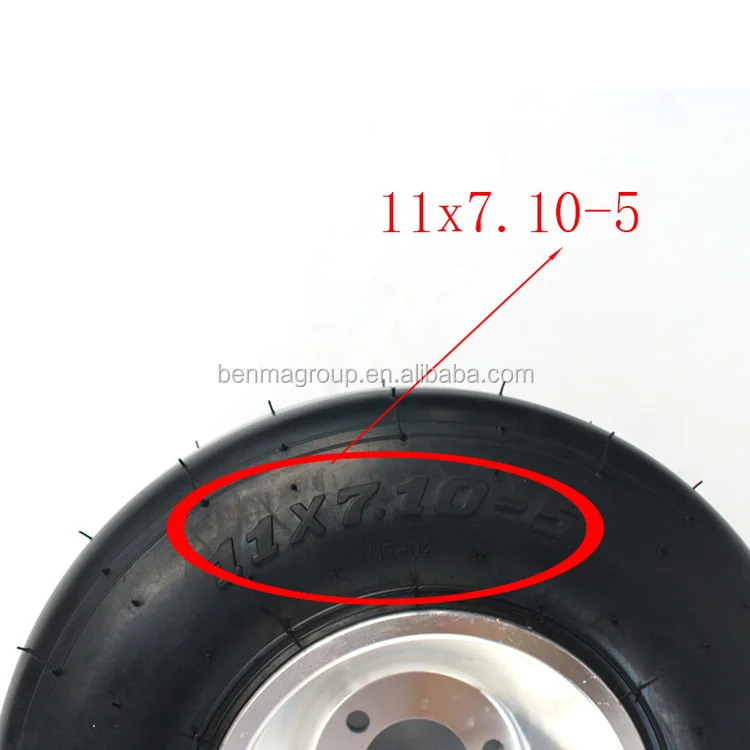 Высококачественная бескамерная шина для картинга 10*4 5-5/11*7