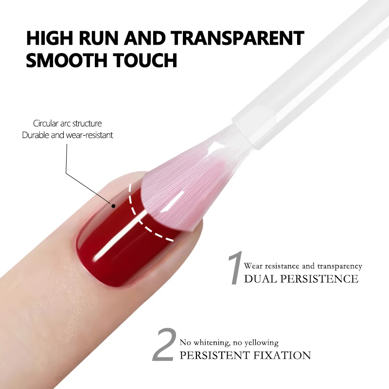 CHAORY Good quality basic adhesive Long wear matte top coat  soak off gel nail polish top&base coat