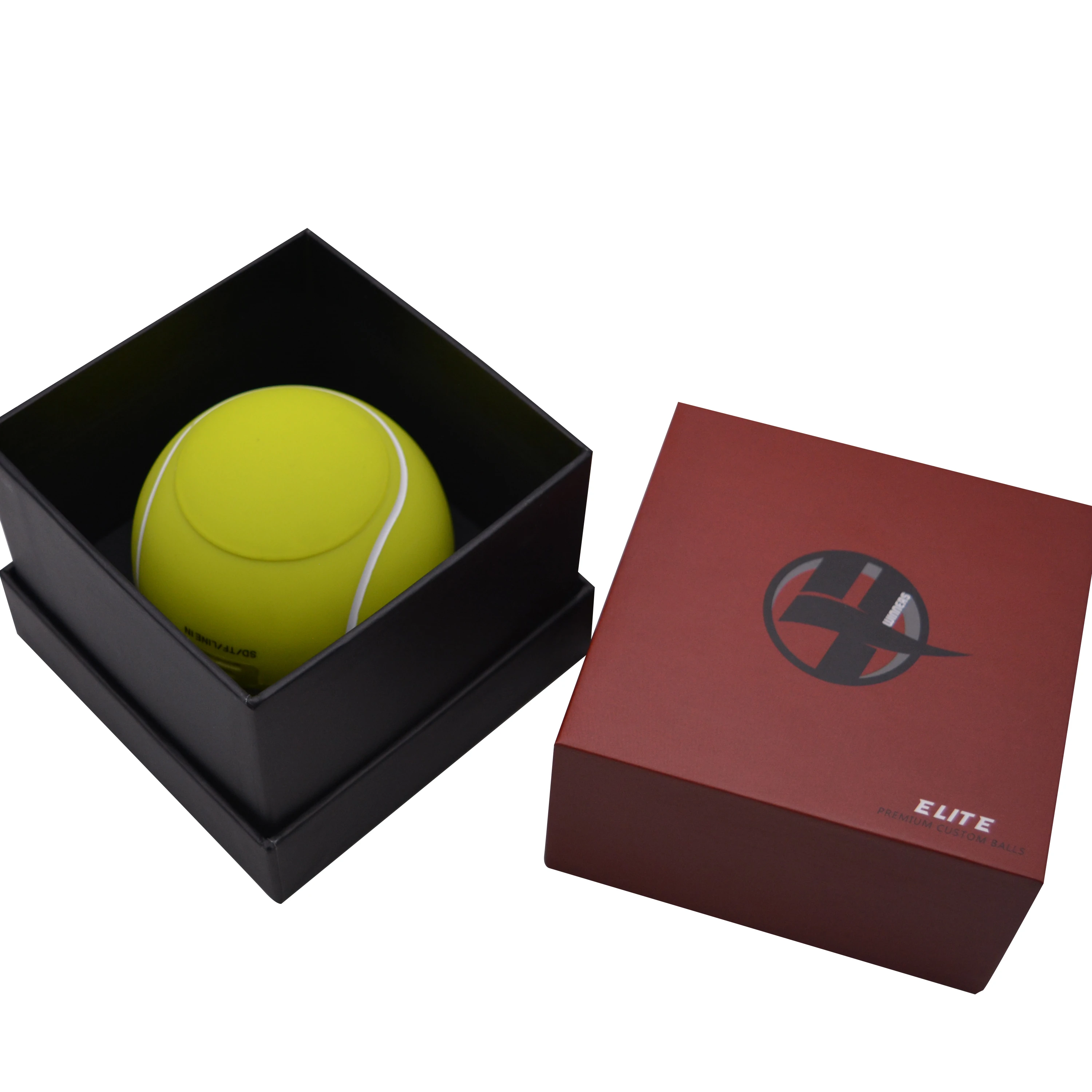 Жесткая картонная коробка с логотипом на заказ, подарочная упаковочная коробка для мячей для пинг-понга, теннисных мячей, мячей для гольфа, упаковка