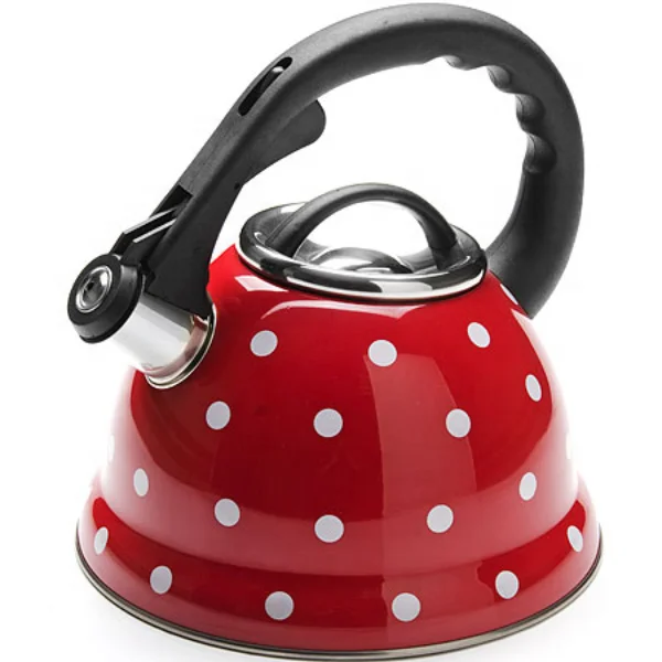 Factory Manufacture High Quality 3.0L Painting Stainless Steel Stove Top Kettle new stainless steel whistling water kettle