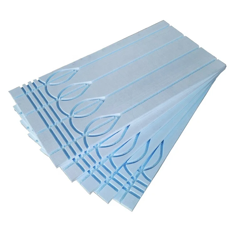 Underfloor Heating Material ECO Heating Panel EPS Foam Board Plate For Floor Heating Systems