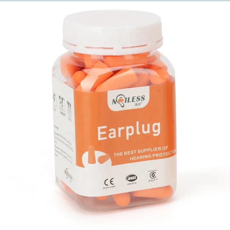 
Disposable Earplugs Earp plugs for sleeping with 50 pairs jars package 