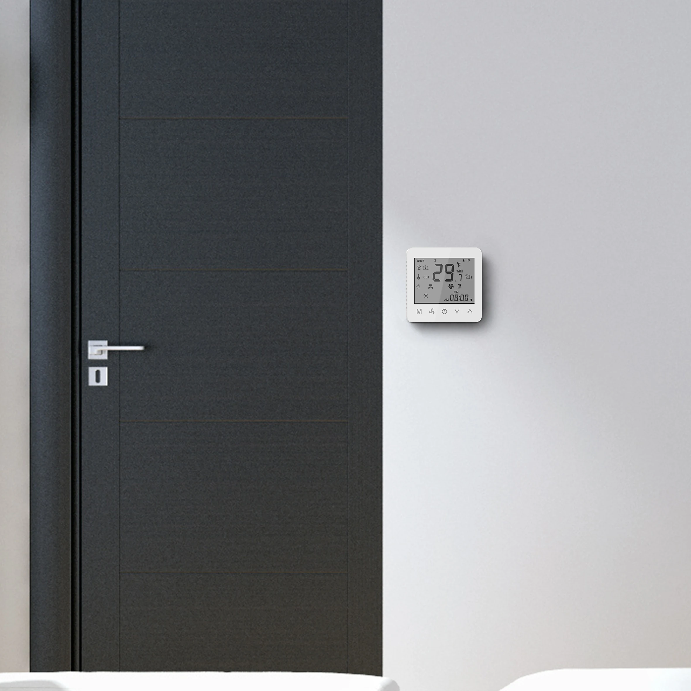 Popular promotional modern style family room floor heating constant usa room smart thermostat temperature controller