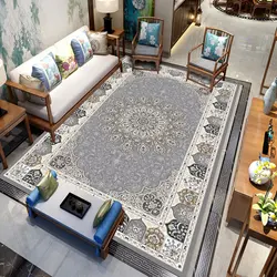 Moroccan Trellis Bedroom Living Room Decorative Area Rug 3d Printed Carpet