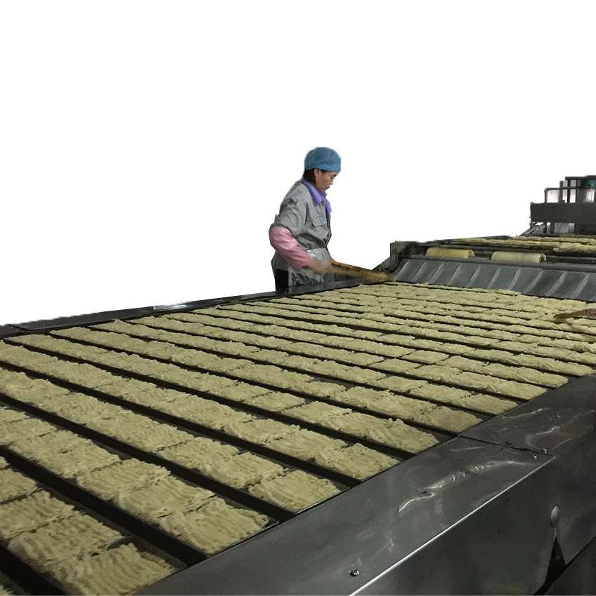 Instant Noodle Production Line / Ramen Making Equipment 30000pcs per 8hrs pasta noodles production line